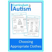 Appropriate Clothing Life Skills Worksheets